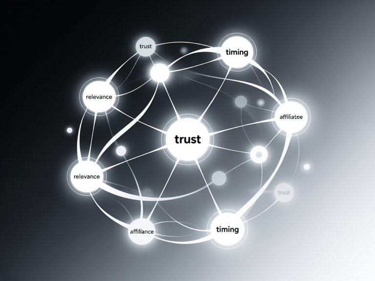 Trust Relevance and Timing Promotes Sales